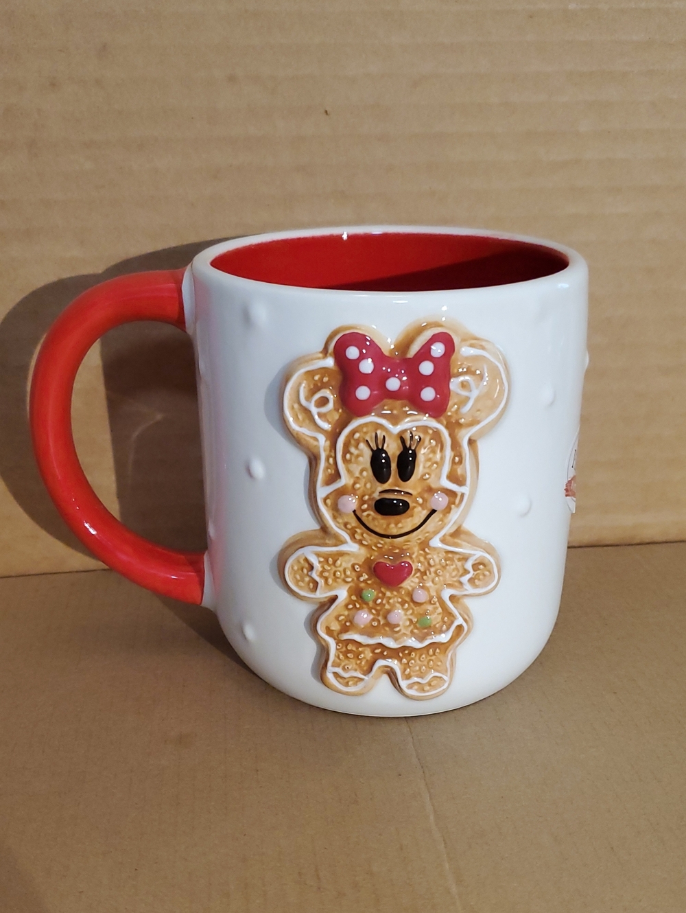 Disney Gingerbread Minnie Mouse Mug